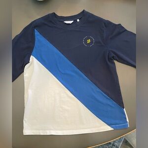 Peloton Women’s Long Sleeve Tee Shirt Size L Nice colors Good condition